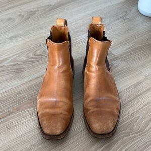 Allen Edmonds Light Brown Leather Boots